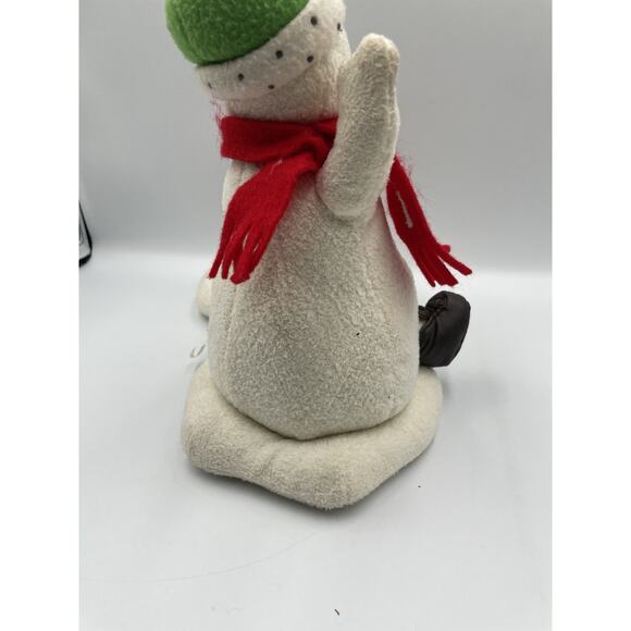 Hallmark Animated Singing Snowmen "Jingle Pals" 2004 Snowman & Dog Works Great - Picture 9 of 11